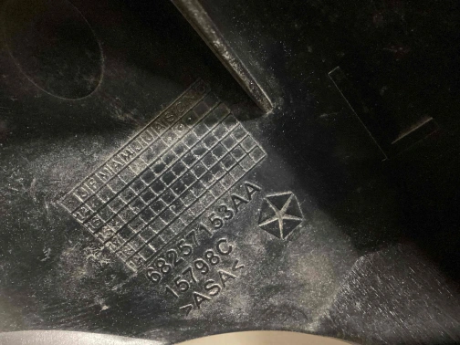 Крепление заднего бампера левое 0577-228 Jeep Cherokee KL 14-18  68257153AA 