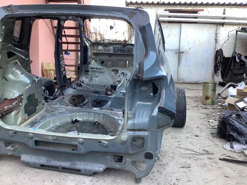 Четверть задняя правая 0761-158 Jeep Renegade  68263222AA 