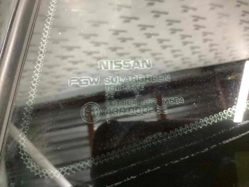 Стекло форточки дверей 1066-461 Nissan Maxima A36  822614RA3A 