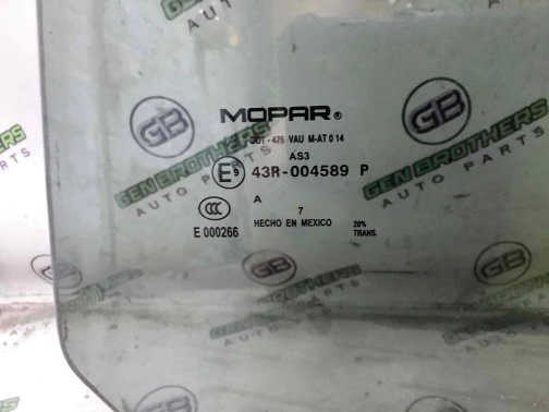 Стекло заднее левое 1477-018 Dodge Journey  5076891AC 