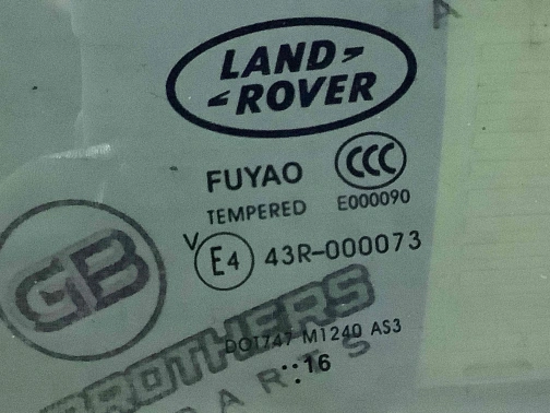 Стекло кузовное боковое левое 2167-526 Land Rover Discovery Sport L550  LR078383 