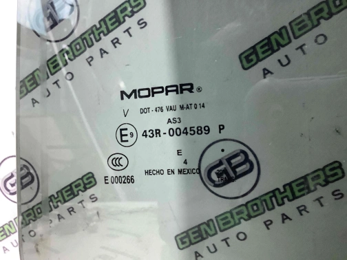 Стекло заднее левое 2667-166 Dodge Journey  5076891AC 