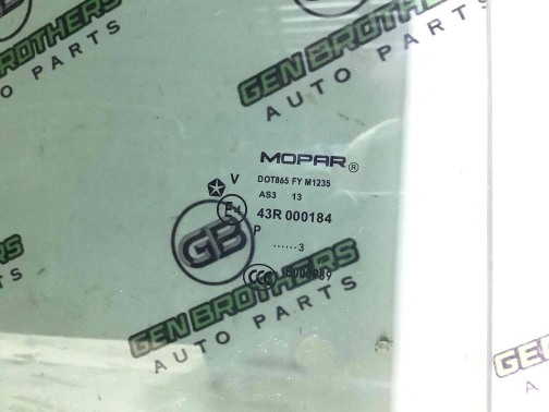 Стекло заднее правое 4411-1225 Jeep Patriot  5155454AB 