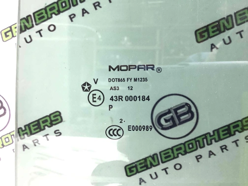 Стекло заднее левое 4411-1239 Jeep Patriot  5155455AB 