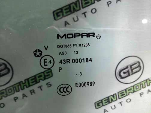 Стекло заднее левое 4411-1599 Jeep Patriot  5155455AB 