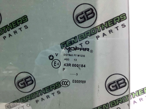 Стекло заднее правое 4411-997 Jeep Patriot  5155454AB 