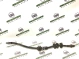 Шланг тормозной и трубки 4444-462 Jeep Cherokee KL 14-18  4779896AC 