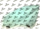 Стекло переднее левое 4444-543 Jeep Cherokee KL 14-18  68104585AC 
