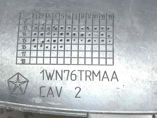 Элементы отделки багажника 4444-649 Jeep Cherokee KL 14-18  1WN76TRMAA 