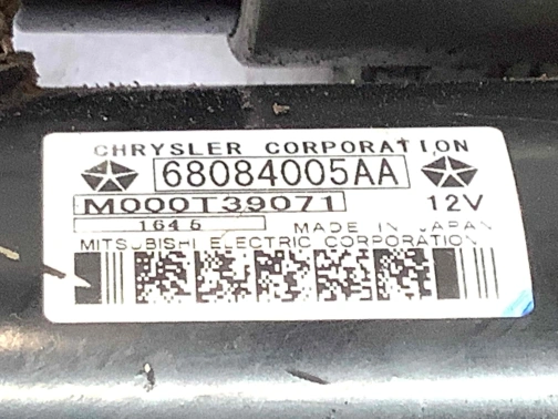 Стартер, кронштейн стартера 4456-211 Jeep Renegade  68084005AA 