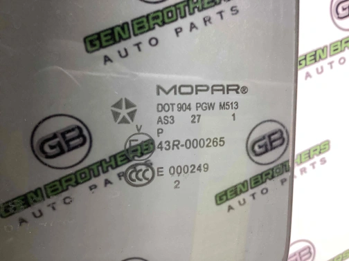 Стекло заднее левое 4466-217 Jeep Grand Cherokee 10-14  55113619AD 