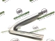 Молдинг двери передней левой 4467-125 Jeep Grand Cherokee 15 - 20  68257467AB 