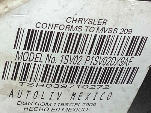 Ремень безопасности 4470-258 Dodge Journey  1SV02DX9AD 