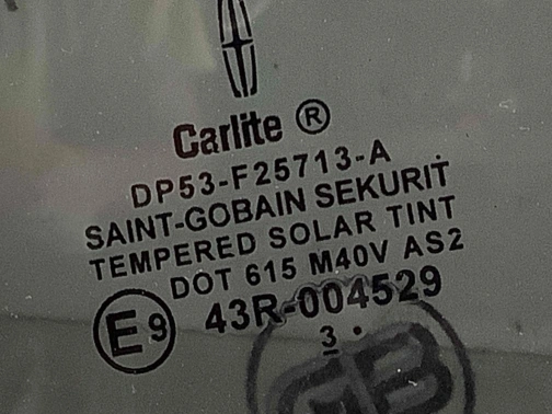 Стекло заднее левое 4473-202 Lincoln MKZ  DP5Z5425713A 