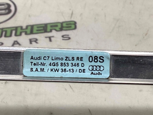 Молдинг двери задней правой 4811-507 Audi a6  4G5853346D 