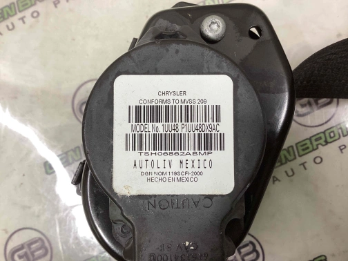 Ремень безопасности 6291-191 Jeep Cherokee KL 14-18  1UU48DX9AC 