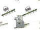 Петля дверей, замка дверей 6633-042 Volkswagen Touareg  7L0833401A 