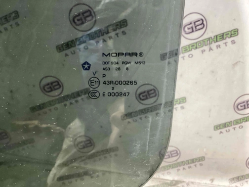 Стекло заднее левое 7557-128 Jeep Grand Cherokee 15 - 20  55113618AC 