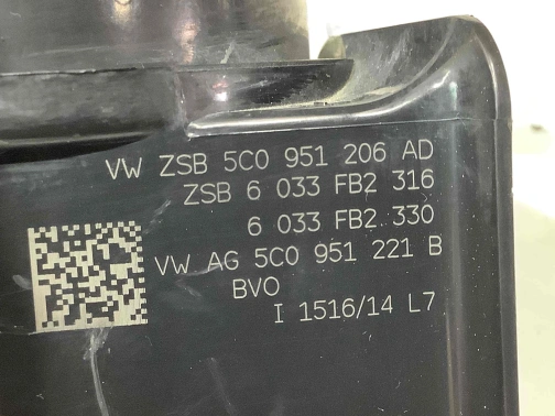 Сигнал (клаксон) 8043-119 Volkswagen Passat B7 USA  5C0951221B 