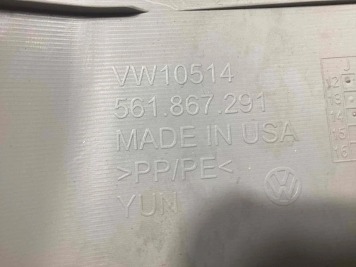 Обшивка центральной стойки левая 8043-430 Volkswagen Passat B7 USA  561867291 