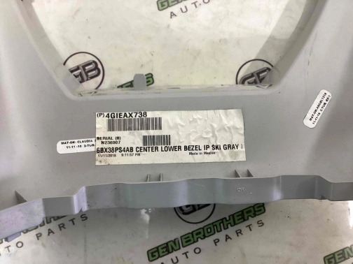 Обшивка приборной панели (торпедо) 8334-345 Jeep Compass 17-23  6BX38PS4AB 