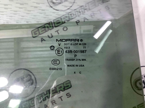 Стекло заднее правое 8998-507 Jeep Cherokee KL 18-23  68104622AC 