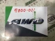 Эмблемы 9000-021 Honda CRV  75719T7D003 