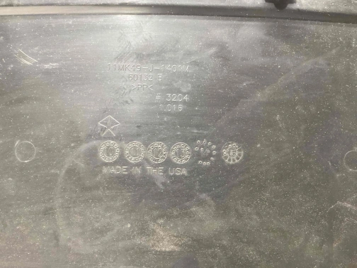 Губа бампера нижняя 9142-263 Jeep Compass 11-16  68109868AA 