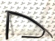 Молдинг двери передней правой 9693-360 Jeep Cherokee KL 14-18  68142968AE 